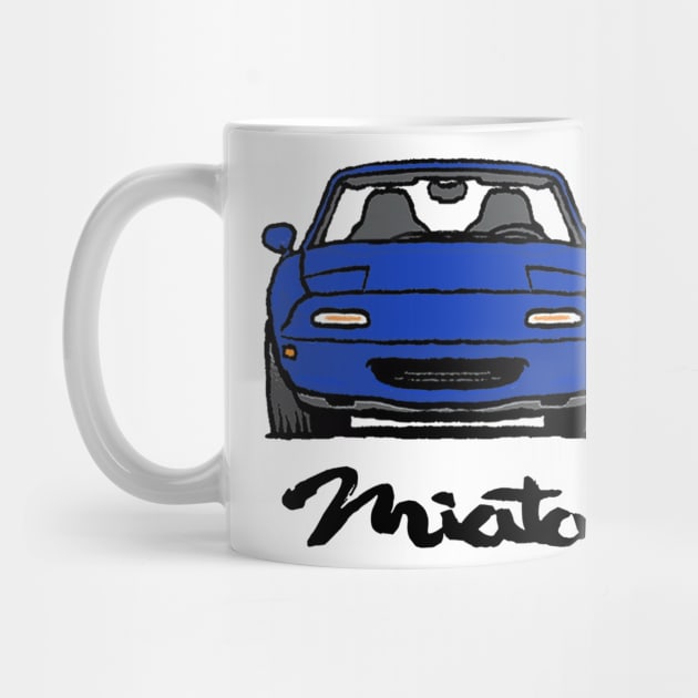 MX5 Miata NA Blue by Woreth